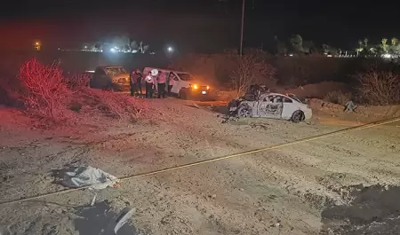 Choque en el Valle de Empalme