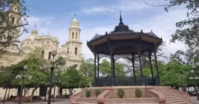 clima, plaza Zaragoza, frente fr�o