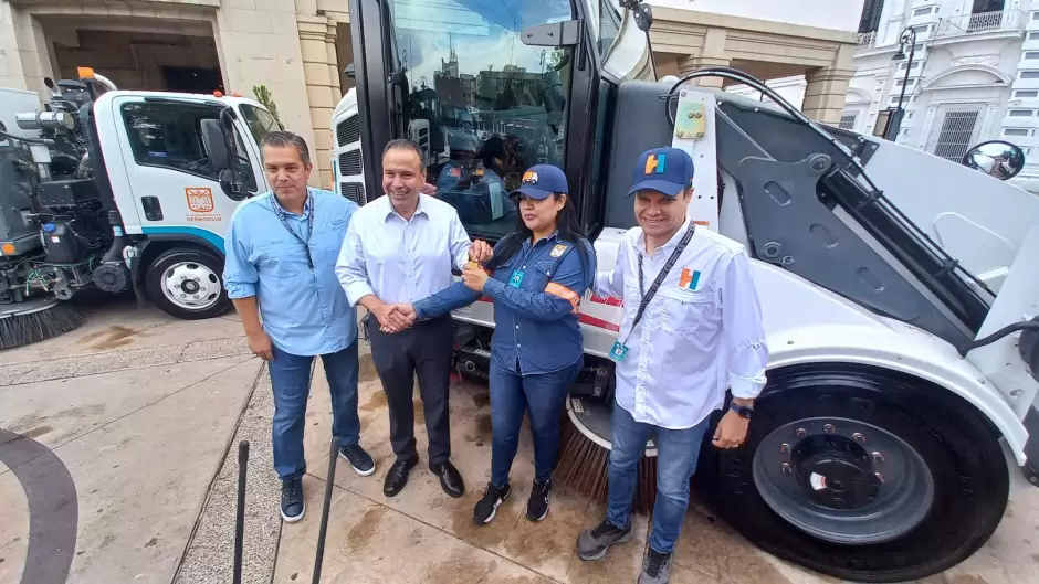 Entrega de barredoras