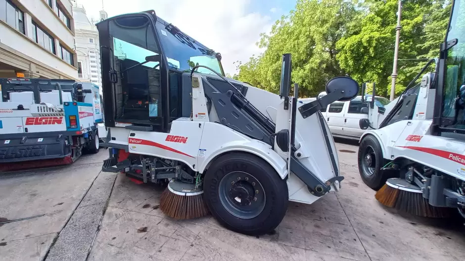 Entrega de barredoras