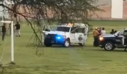 Muere ni�o tras caer porter�a.