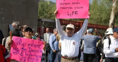 Protesta pensiones, pensionados