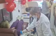 Con unidad m�vil, facilitan proceso de donaci�n de sangre en Sonora