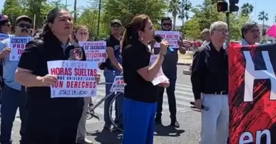 Manifestaci�n del Staus