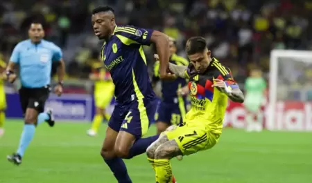 Aspectos del encuentro entre Am�rica y Nashville SC