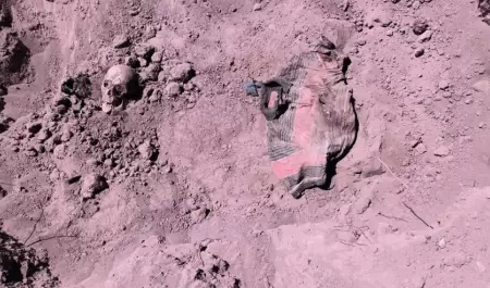 Restos �seos localizados en zona de Guaymas