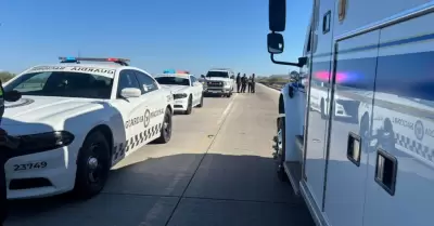 Cierre de autopista Guaymas - Hermosillo, km 168