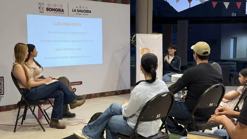 charla "Impacto de los megaproyectos en el Golfo de California"