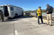 Reabren carretera Hermosillo-Guaymas tras volcadura de pipa con amon�aco