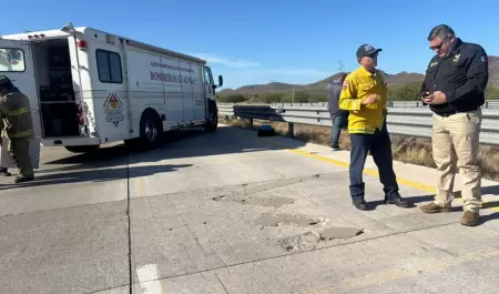 Carretera M�xico 15 de tramo Hermosillo-Guaymas.