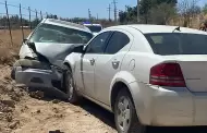 Fuerte choque al norponiente de Hermosillo deja 4 personas lesionadas