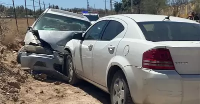 Choque en la avenida Navojoa