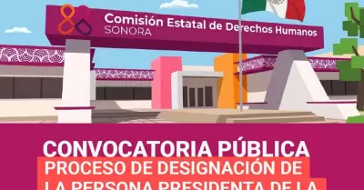 Abre Congreso de Sonora registro para dirigir la CEDH