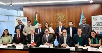 Alto comisionado de la ONU dialoga en el Senado sobre desapariciones