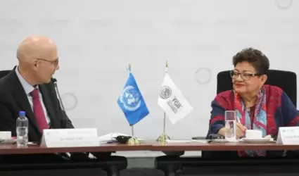 Ernestina Godoy se re�ne con Volker T�rk, Alto Comisionado de ONU