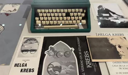 Exposici�n retrospectiva "HELGA KREBS: LA GRAN EMBESTIDA