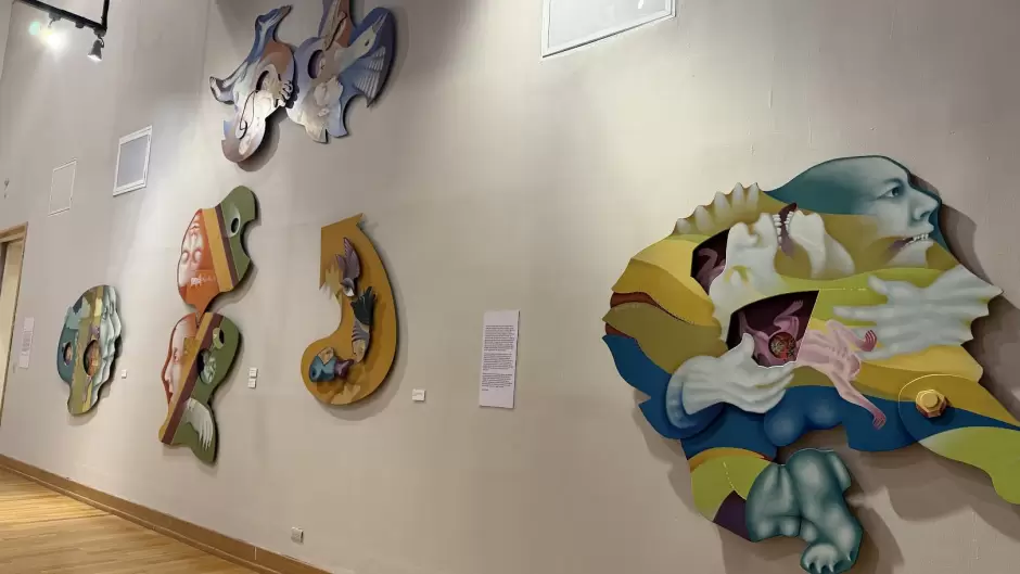 Exposici�n retrospectiva "HELGA KREBS: LA GRAN EMBESTIDA