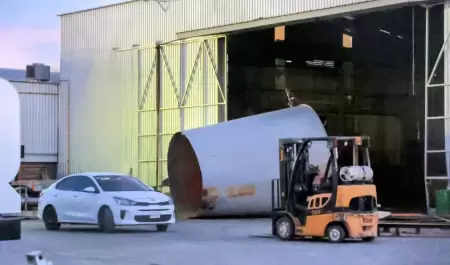 Explosi�n en el parque industrial