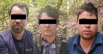 Detenidos en Durango integrantes del grupo delictivo "Gente del Guano"