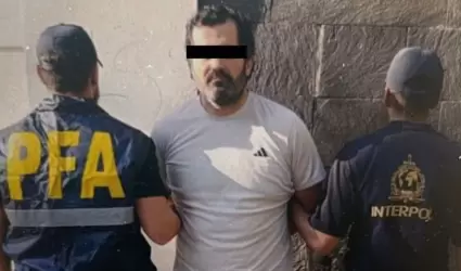 Fernando Far�as Laguna, detenido en Argentina