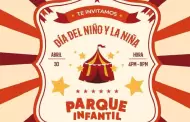 Parque Infantil se llena de fiesta; celebrar�n a lo grande a ni�as y ni�os