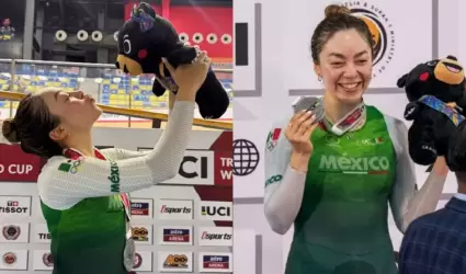M�xico: doble medalla en Copa del Mundo de ciclismo