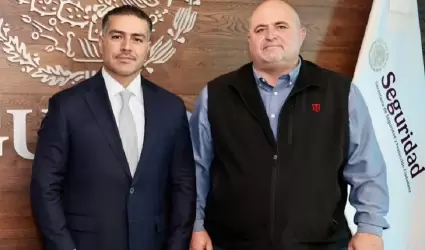 Omar Garc�a Harfuch y Juli�n LeBar�n.