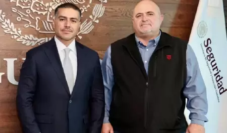 Omar Garc�a Harfuch y Juli�n LeBar�n.