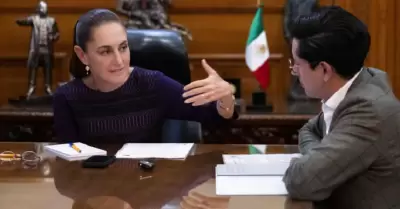 Sheinbaum sostiene llama telef�nica con Mark Carney