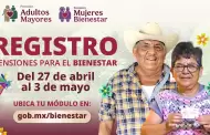 Abren registro de Pensiones Bienestar para adultos mayores y mujeres de 60 a 64 a�os