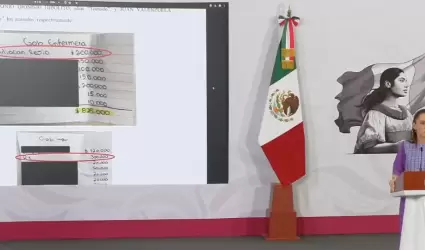 Sheinbaum desestima pruebas de Estados Unidos