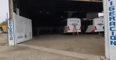 Explosi�n de equipo de refrigeraci�n en taller mec�nico