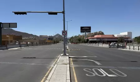 Vuelta izquierda en calle Rosales
