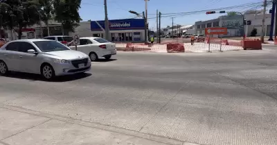 Trabajos en bulevar Navarrete