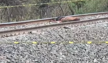 Hallan cuerpo de un hombre sobre las v�as del tren en Estaci�n Zamora