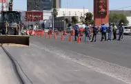 Trabajos en l�nea de drenaje provocar�n reducci�n de carriles en el bulevar Solidaridad