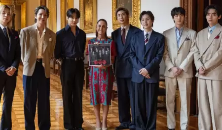 BTS en Palacio Nacional