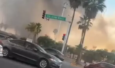 Incendio en Los Mochis