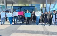"Cansados de esperar", trabajadores del Hospital General de Especialidades exigen basificaci�n