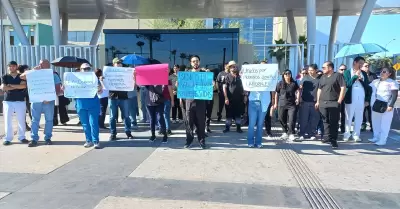 Manifestaci�n de trabajadores de la salud