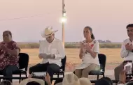 Inauguran 3.5 kil�metros del Canal Principal de Navojoa durante gira presidencial