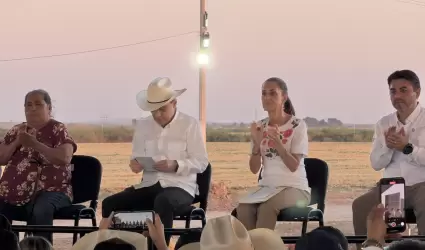 Inauguran Canal Principal de Navojoa