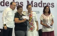 Sheinbaum encabeza entrega de Pensiones Mujeres Bienestar en Cajeme