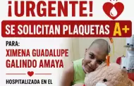 Urgen donadores para Ximena, adolescente de 14 a�os con leucemia
