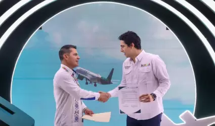 Anuncian nuevas rutas a�reas