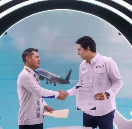 Anuncian nuevas rutas a�reas