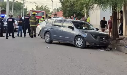 Dos menores resultaron lesionados tras ser embestidos por un auto despu�s de un 