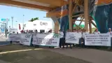 Manifestaci�n de jubilados de CFE