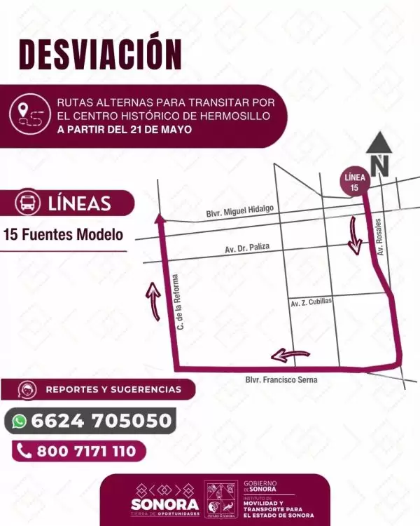 Desviaci�n temporal en transporte p�blico