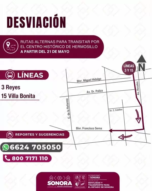 Desviaci�n temporal en transporte p�blico